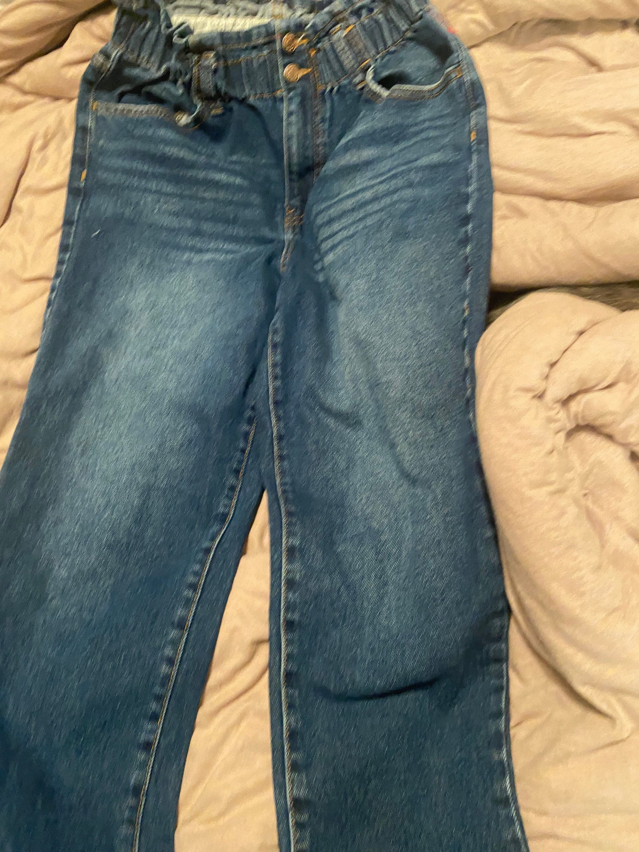 Mom jeans size 6 designer high stretch waist 70s style wild | Etsy