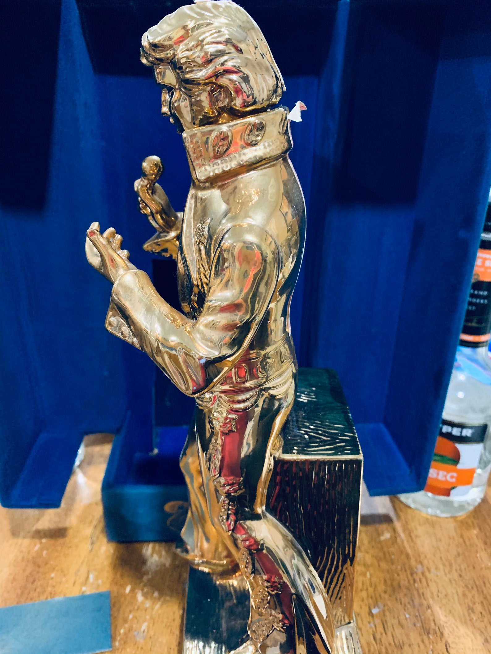 Vintage Elvis Gold Edition 1977 Liquor Decanter/Music Box w/ Etsy