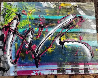 pintura abstracta