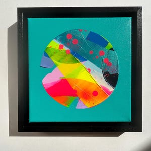 Mini pintura - Cielo turquesa