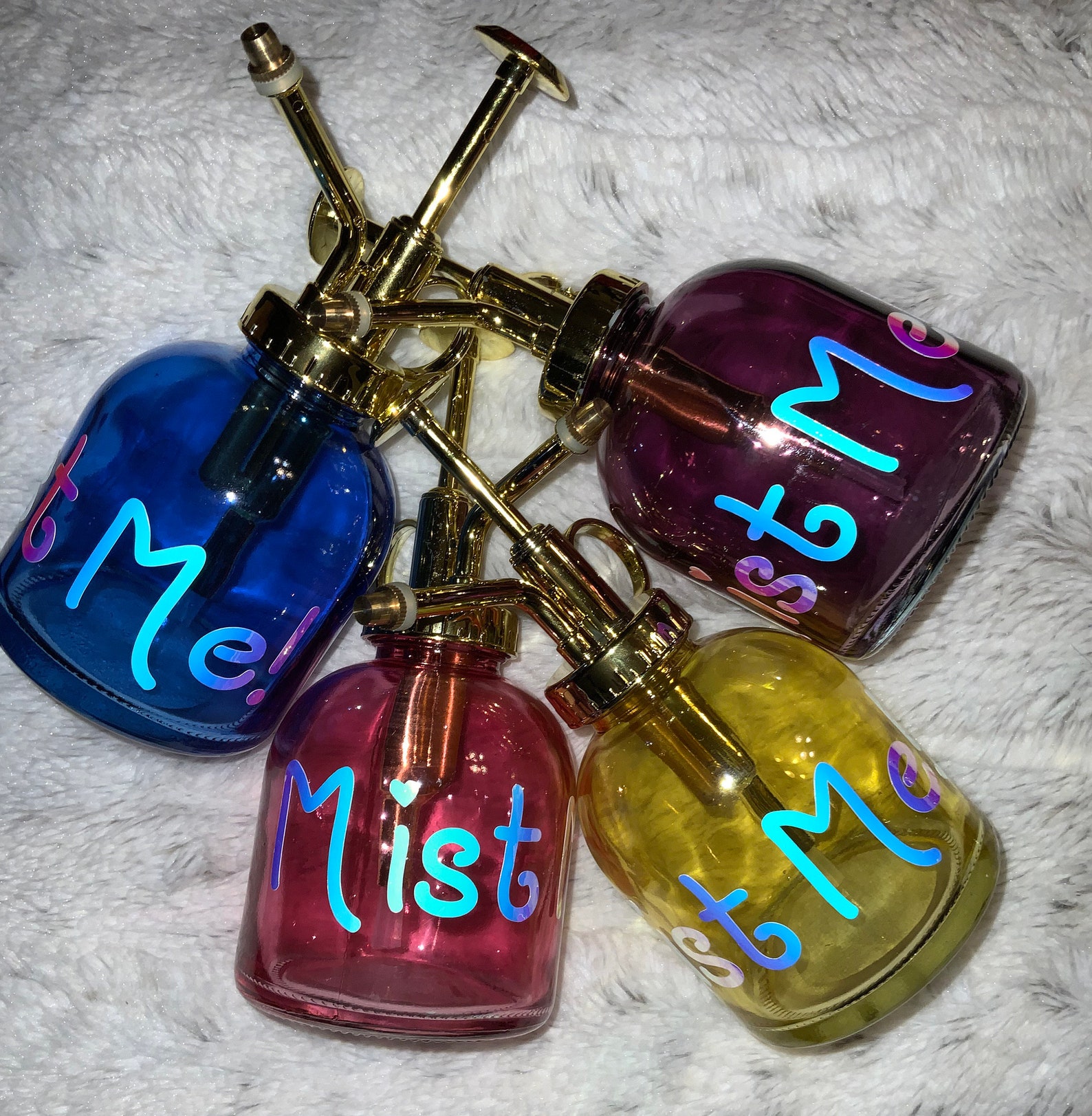 Glass Misting Bottle Mist Me Etsy