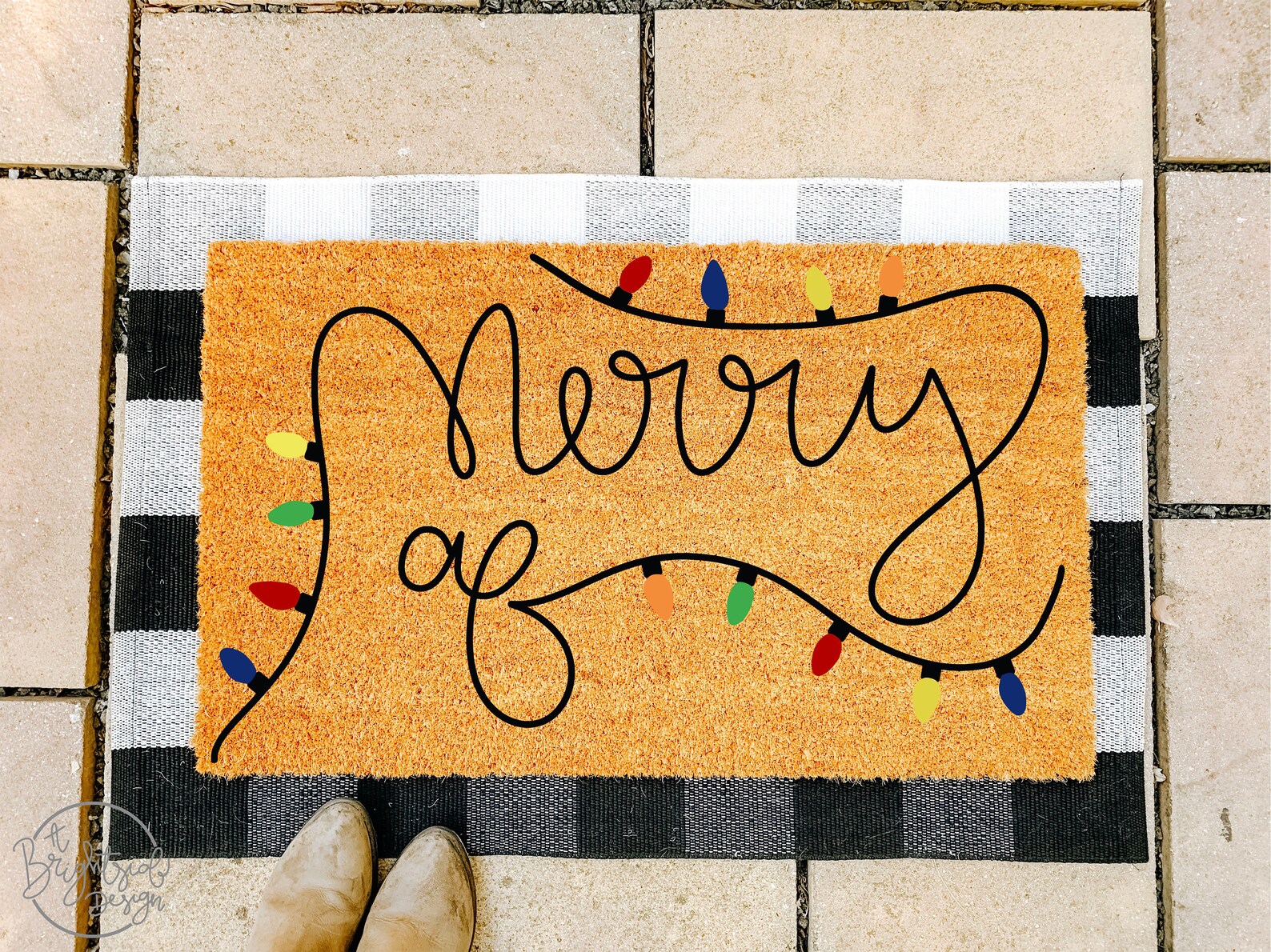 Funny Christmas Doormats Christmas Decor Funny Mat Etsy