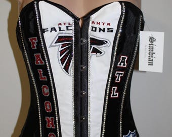 ATL Falcons NFL Custom Football Corset