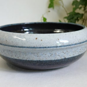 Vintage 1970s Drejar Gruppen for Rorstrand stoneware bowl / vide poche - Scandi mid-century design - Sweden