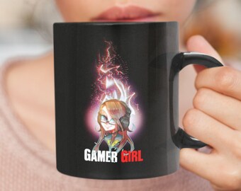 Gamer Mädchen Becher