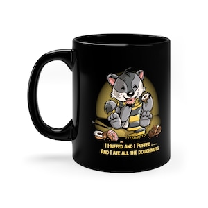 Happy Badger Mug