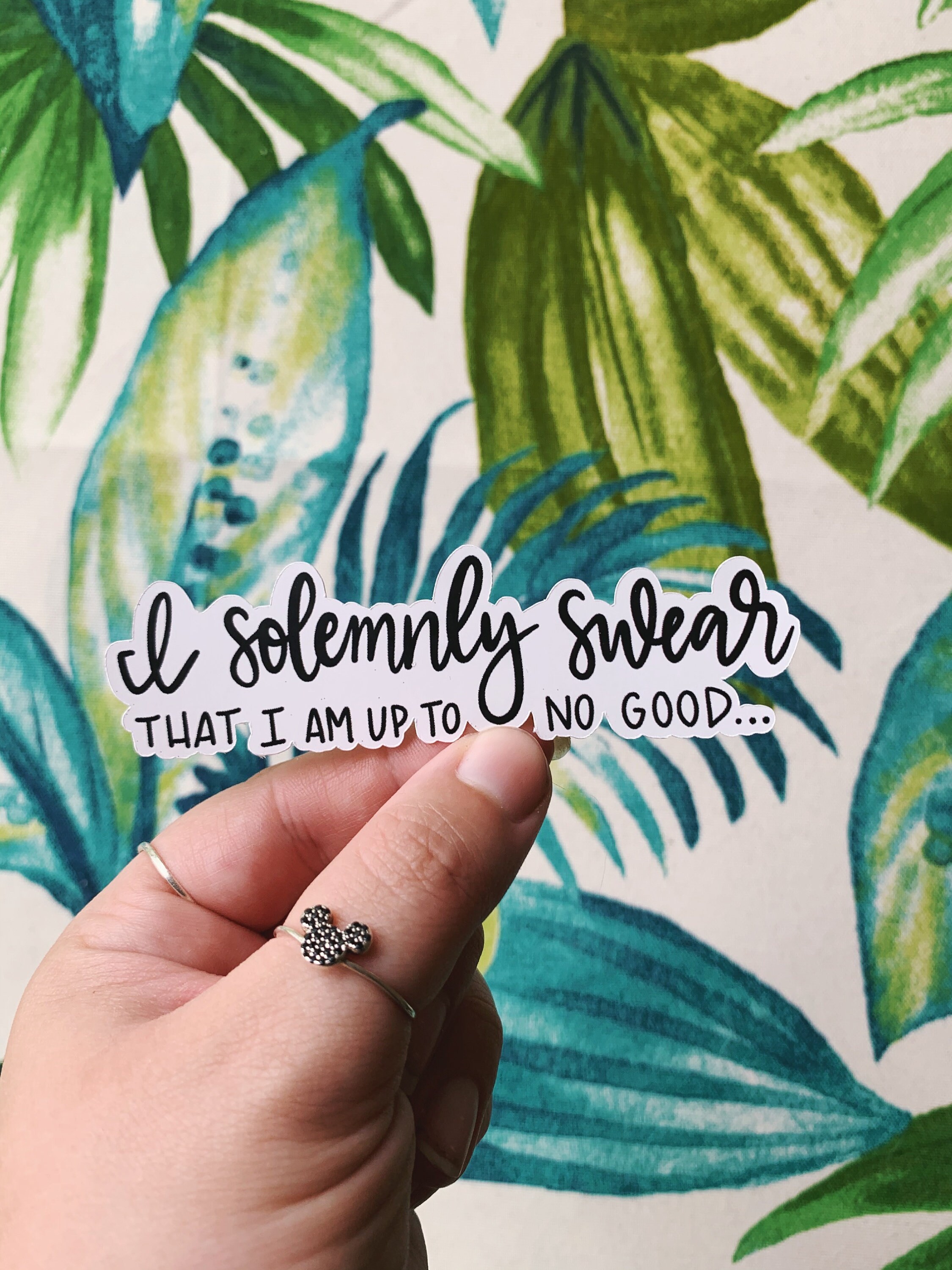 I solemnly swear sticker / harry potter sticker / the marauders map s…