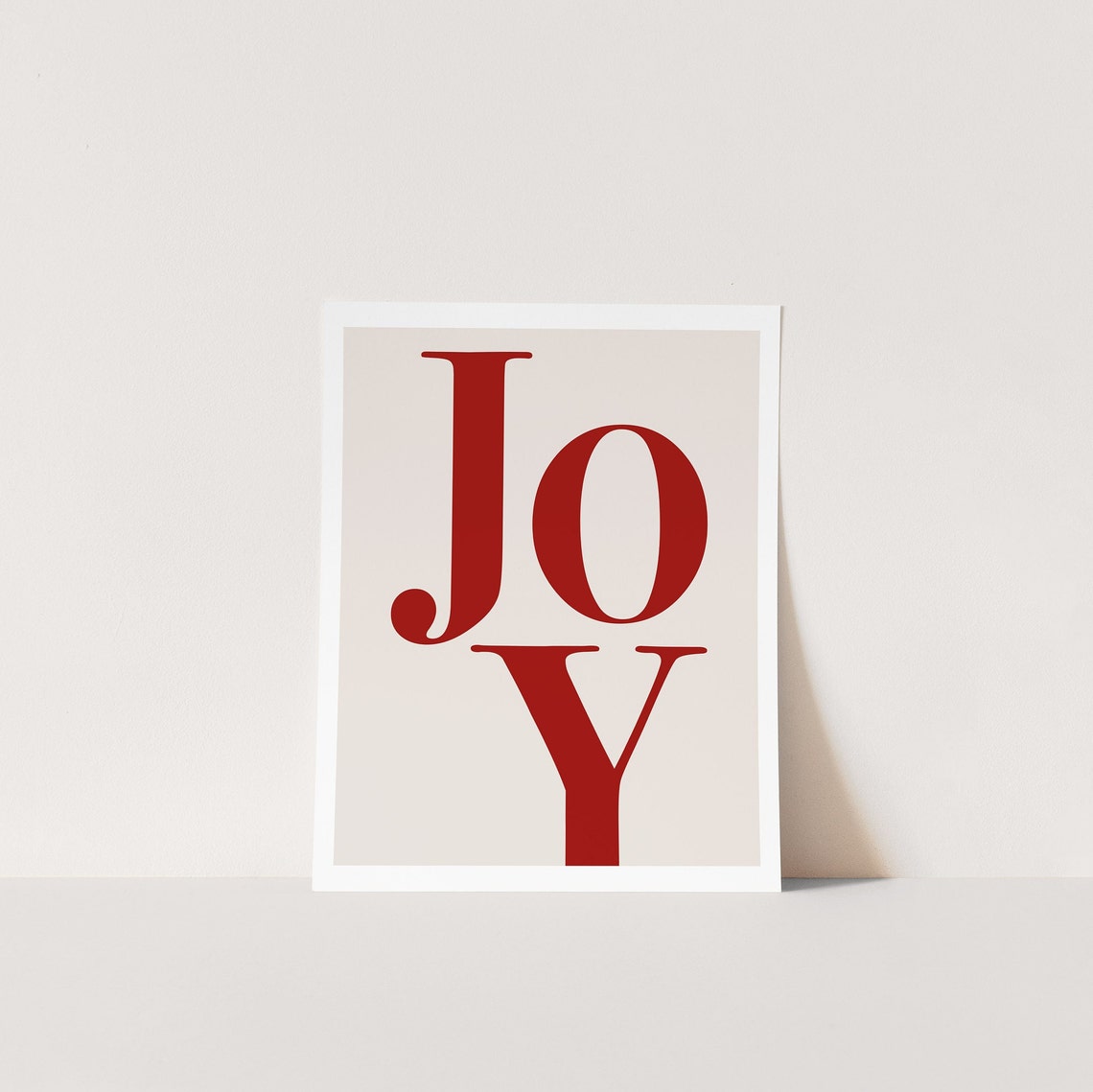 Joy Christmas Printable Artdownloadable Christmas Quote - Etsy