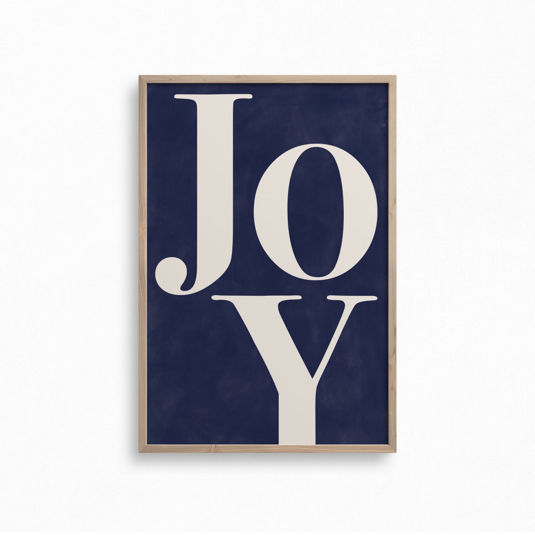 Joy Christmas Printable Art,downloadable Christmas Quote Print,vintage ...