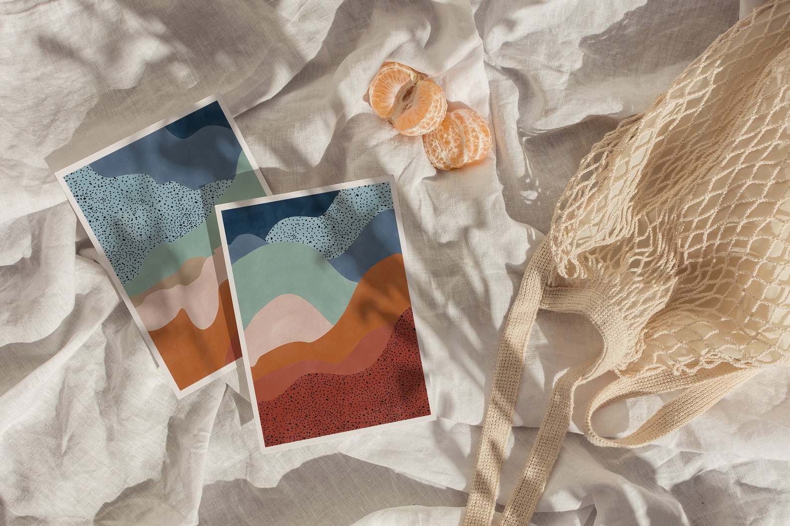 Abstract Landscape Printable Artdownloadable Minimalist Print - Etsy
