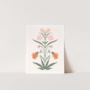 Vintage Inspired Art,Floral Digital Print,Downloadable Art Print,Spring Summer Printable Art,Flower Market Print,Trendy Boho Wall Print image 8