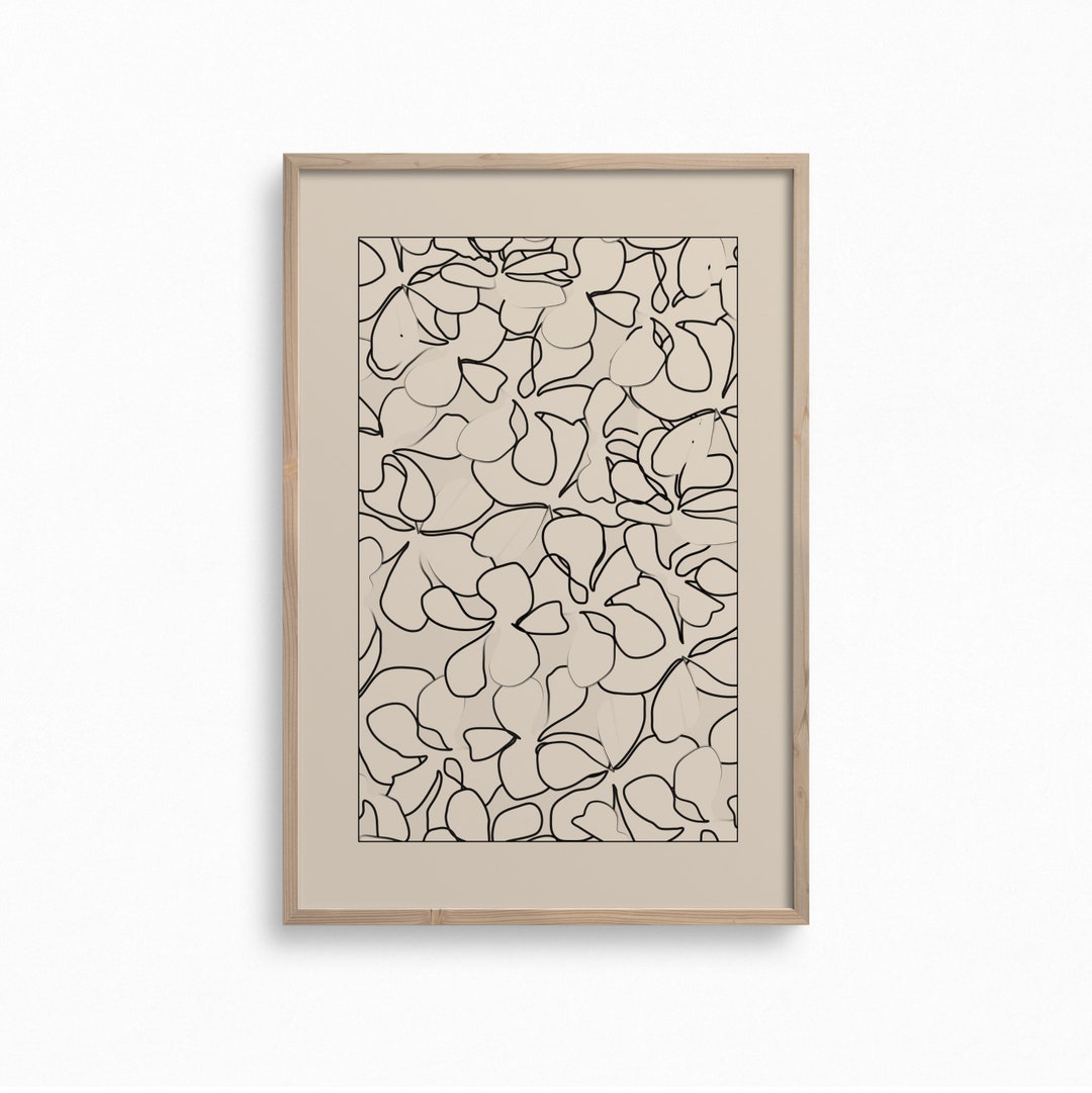 Anyzal Abstrakte Wandbilder 3er-Set (40,6x61 Cm) – Neutrale Boho-Deko Für Wohnzimmer, Schlafzimmer & Esszimmer