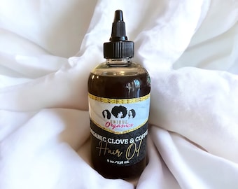 Aceite capilar de café, clavo y fenogreco, cuidado botánico del cuero cabelludo