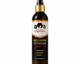 Botanical Hydration Leave-In Conditioner, Detangling Spray, Moisturizing, Herbal Curl Defining Mist