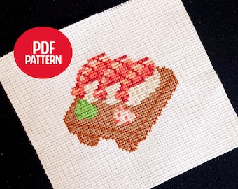 Niguiri, Cross Stitch Pattern, Digital File, Instant Download