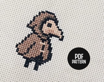 Plague Mask, Cross Stitch Pattern, Digital File, Instant Download