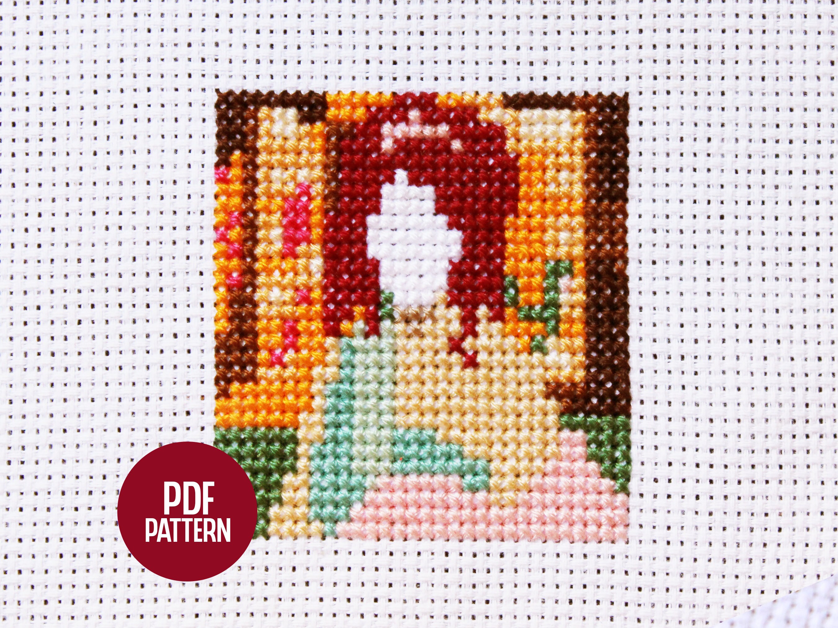 Midwest Princess, Cross Stitch Pattern, Digital File, Instant