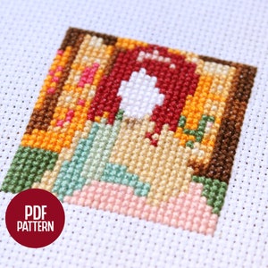 Midwest Princess, Cross Stitch Pattern, Digital File, Instant Download