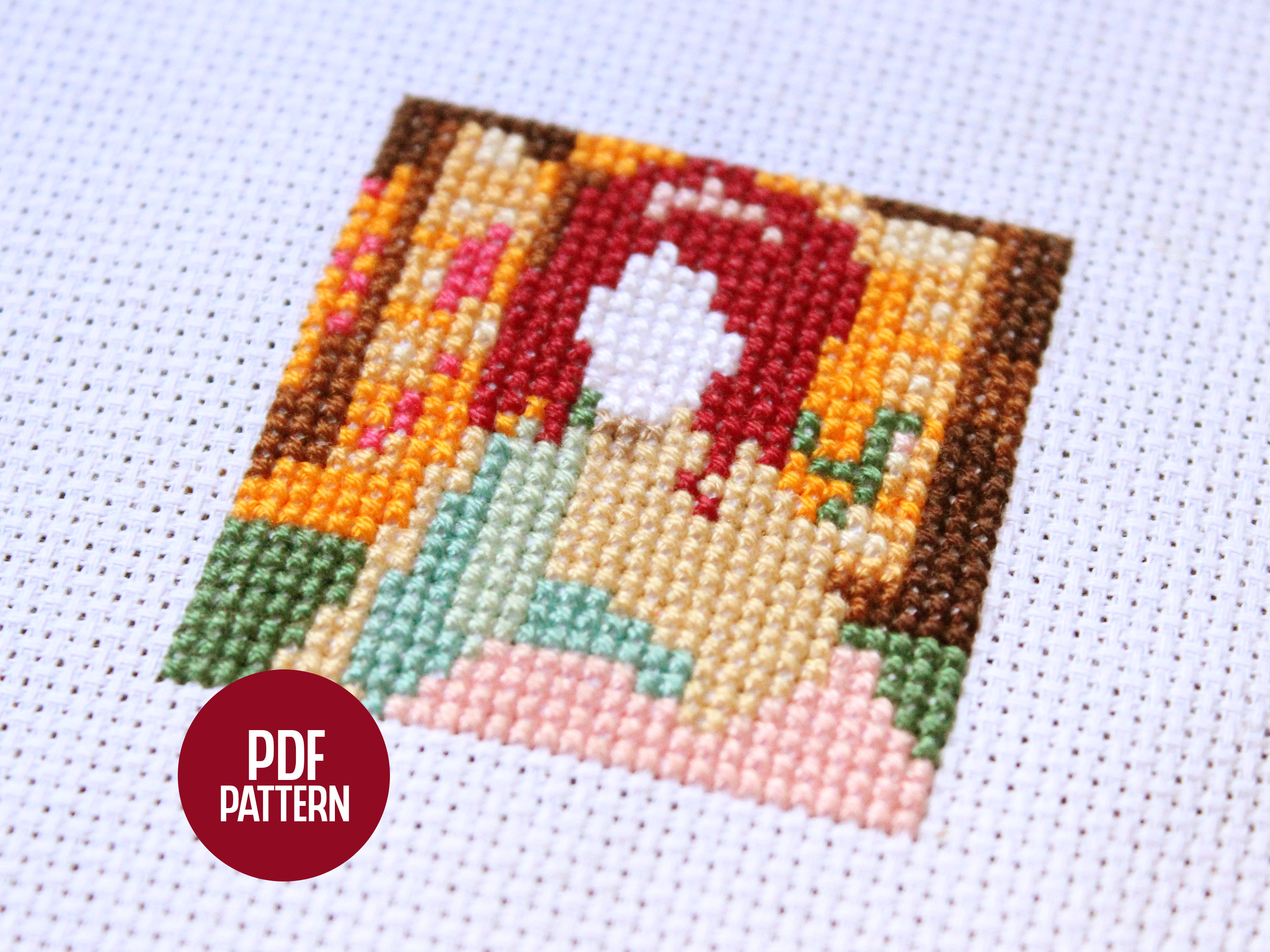 Midwest Princess, Cross Stitch Pattern, Digital File, Instant