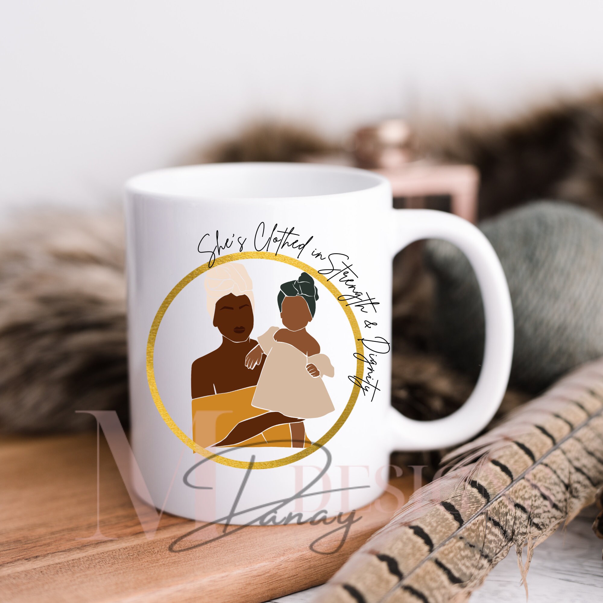 Mother and Daughter Mugs Black Girl Coffee Mug African Etsy UK