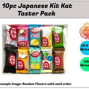 Candy Chocolate Assort Set Kit Kats Limited Flavors Loose Set Unique Candy  Gift 33P Treats 