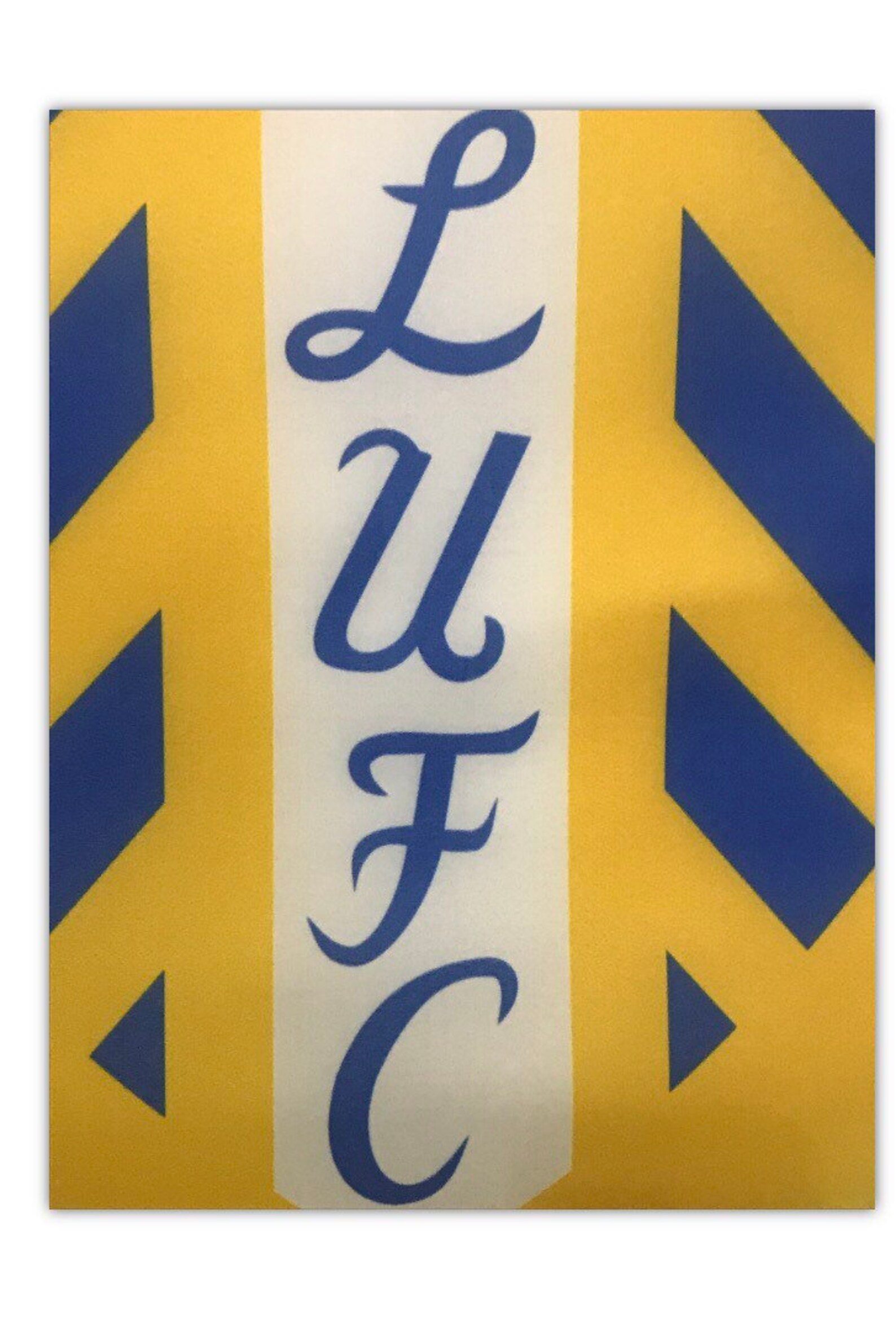 Leeds United Flag 5x3 Ft Nice and Big Made From Quality Etsy