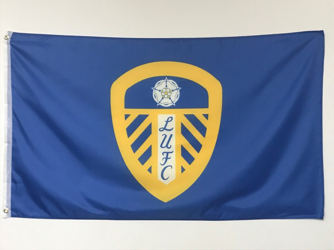 Leeds United Flag 5x3 Ft Nice and Big Made From Quality Etsy