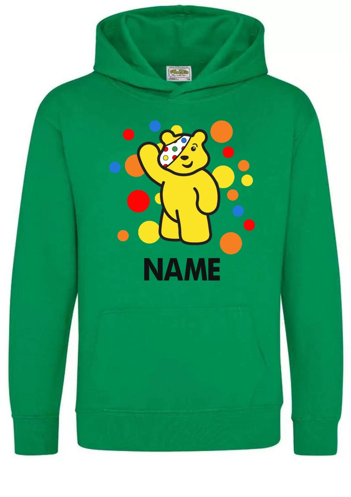 Pudsey Children in Need Charity Hoodie 2023 Etsy UK