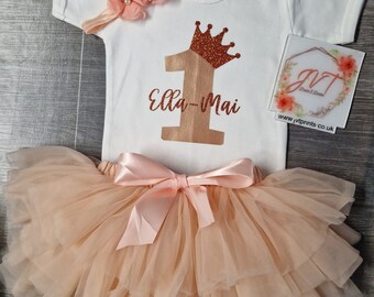 PERSONALISED TuTu, Vest And Headband Set