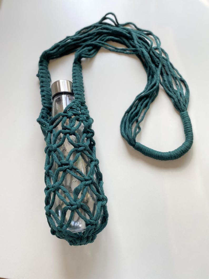 Macrame bottle holder more colours