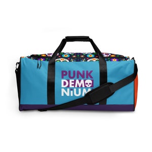 Sugar Skull Pattern-Punkdemonium- Bolsa de lona