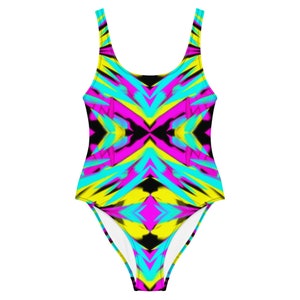 Triple Fantasy-Punkdemonium-One-Piece Swimsuit (XS-3XL)