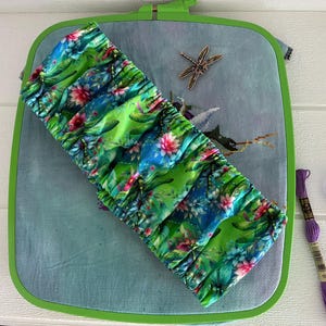 Dragonfly Cotton Grime Guards for Cross Stitch & Embroidery  Qsnaps or Hoops.