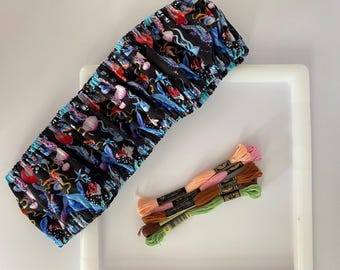 Under the Sea/Cotton Grime Guards for Cross Stitch & Embroidery  Qsnaps or Hoops.