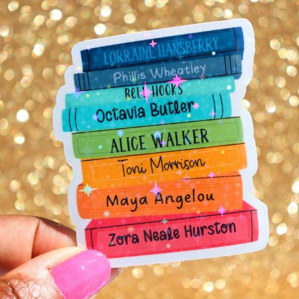 Bookish Stickers | Black Girl Sticker | Black History Month | Booktok | Sticker For Kindle and Laptop | Gift for Her | Gift For Reader | SS1