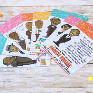 Black History Flashcards | Homeschool Curriculum | Black Excellence ...