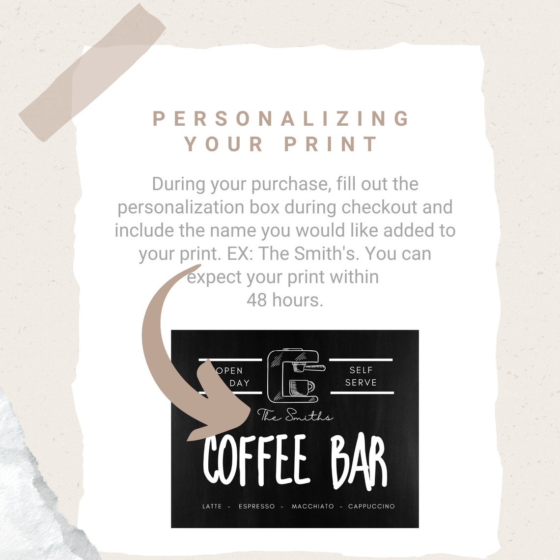 Free Printable Coffee Bar Signs