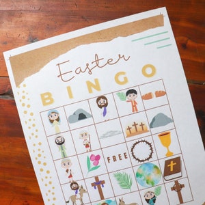 Bible Easter Bingo | Printable Easter Kids Activities | Easter Bible ...