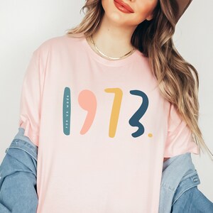 Women&#39;s Rights Shirt | 1973 Shirt | Pro Roe Tee | Gifts for Her | Feminist Tee | Social Justice Shirt