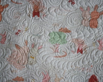 Baby Quilt, Custom Baby Quilt, Handmade Quilt