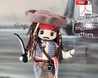 Kapitein Jack Sparrow patroon pdf TUTORİAL NEDERLANDS