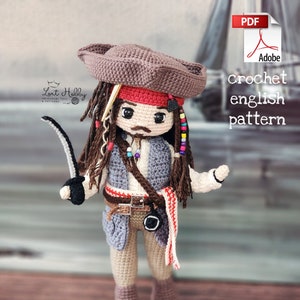 Captain jack sparrow pattern pdf TUTORİAL ENGLİSH