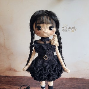 Wednesday Addams party dress body pattern pdf TUTORİAL ENGLİSH & SPA image 2