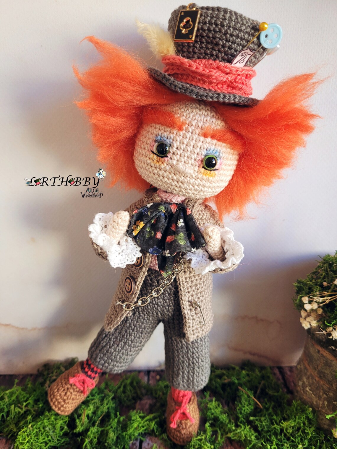 Mad Hatter Pattern PDF TUTORİAL ENGLİSH Etsy