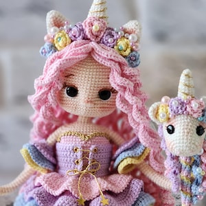 Lunaria doll Amigurumi Pattern PDF | Crochet Pattern | Digital Download | English image 4