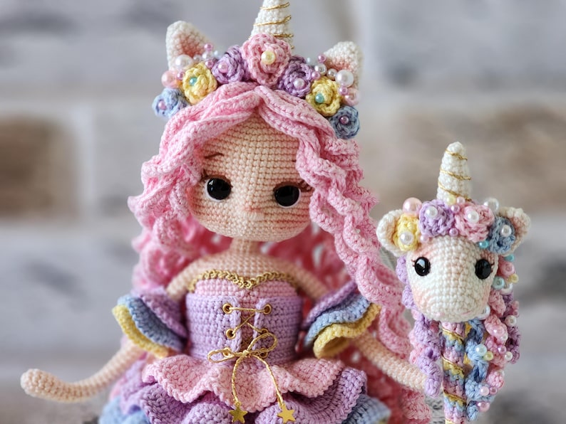 Lunaria doll Amigurumi Pattern PDF | Crochet Pattern | Digital Download | English image 4