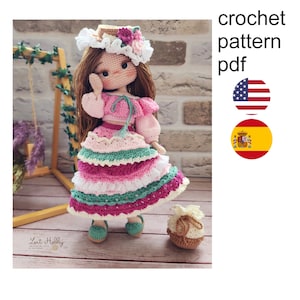 Valeria doll pattern PDF TUTORİAL ENGLİSH
