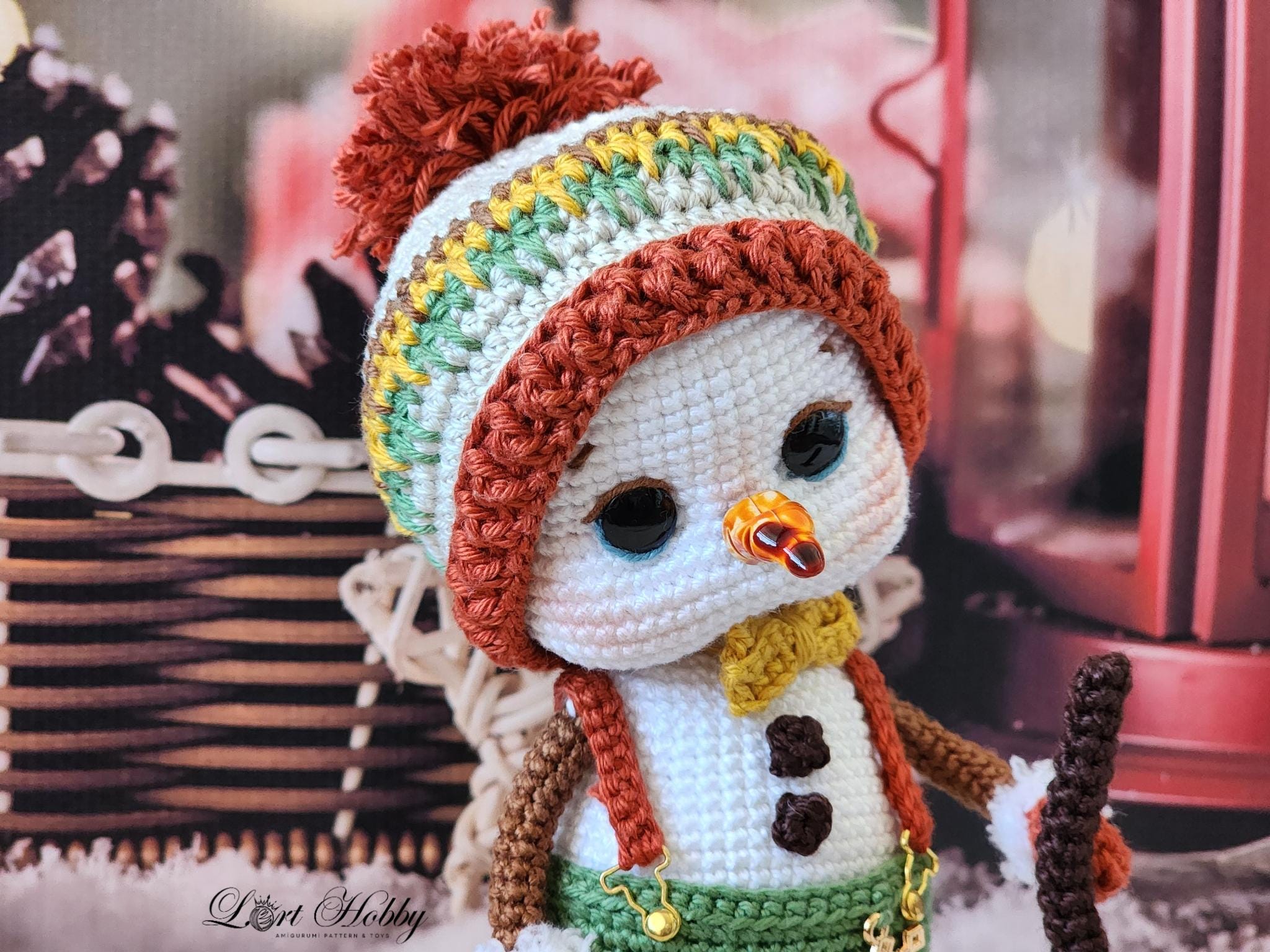 Christmas Amigurumi Set – Santa, Reindeer, Gingerbread  display picture 3