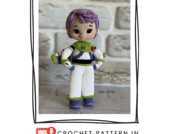 Buzz Doll Amigurumi Crochet Pattern (PDF)