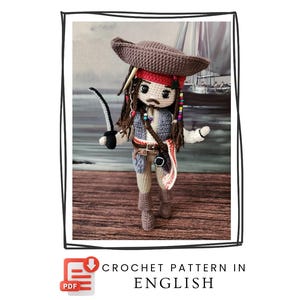 Tutorial en inglés del patrón del capitán loco en PDF